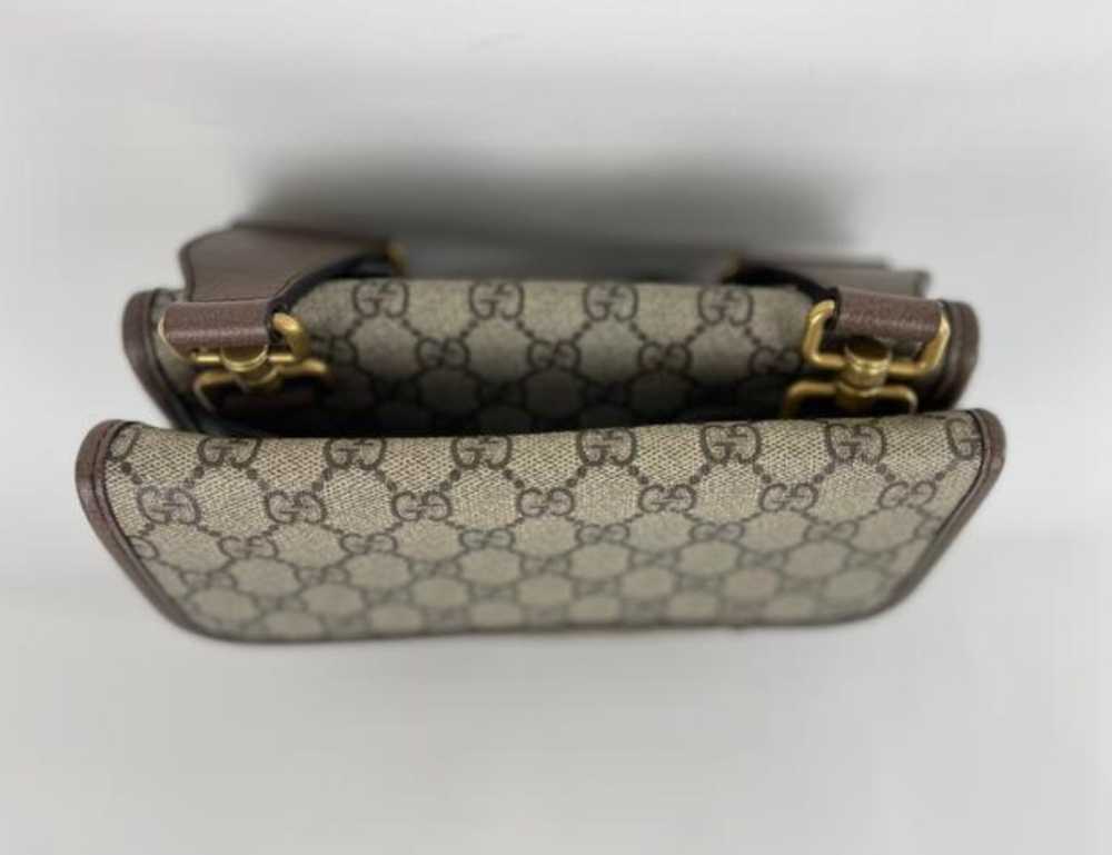 Gucci Gucci Dionysus Small Supreme Grey Canvas Sh… - image 6