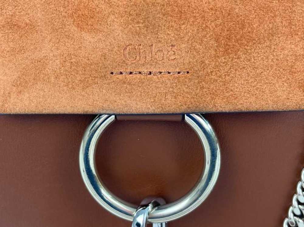 Chloe Chloe Calfskin Leather Suede Faye Bracelet … - image 4