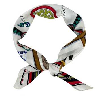 Hermes 90cm Silk Scarf Scout Knot with Ring - Miss Bugis