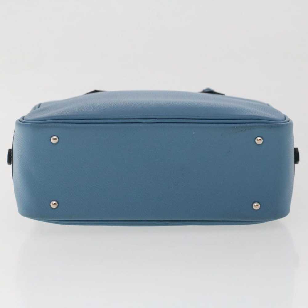 Hermes HERMES Purum 20 Hand Bag Leather Light Blu… - image 5