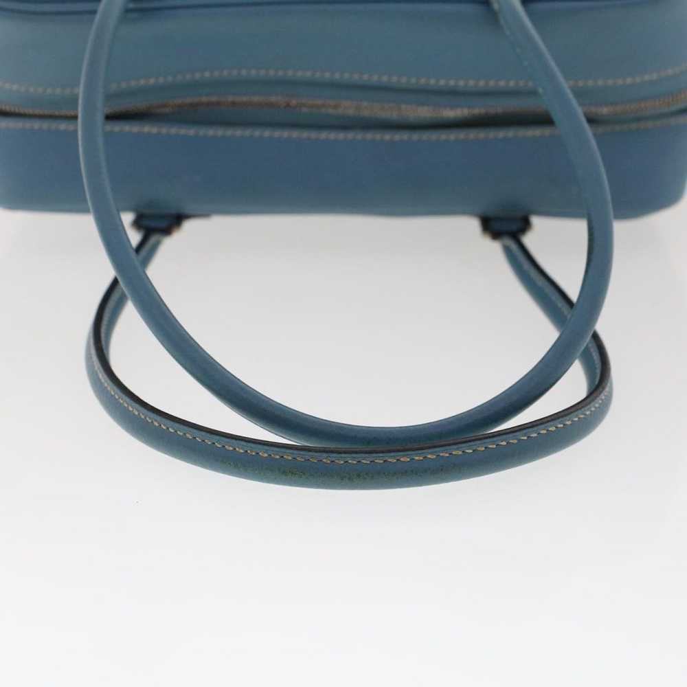 Hermes HERMES Purum 20 Hand Bag Leather Light Blu… - image 7