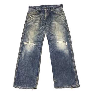 Vintage NIKE Cargo Pants, Wide Leg Baggy Pants Drawstring