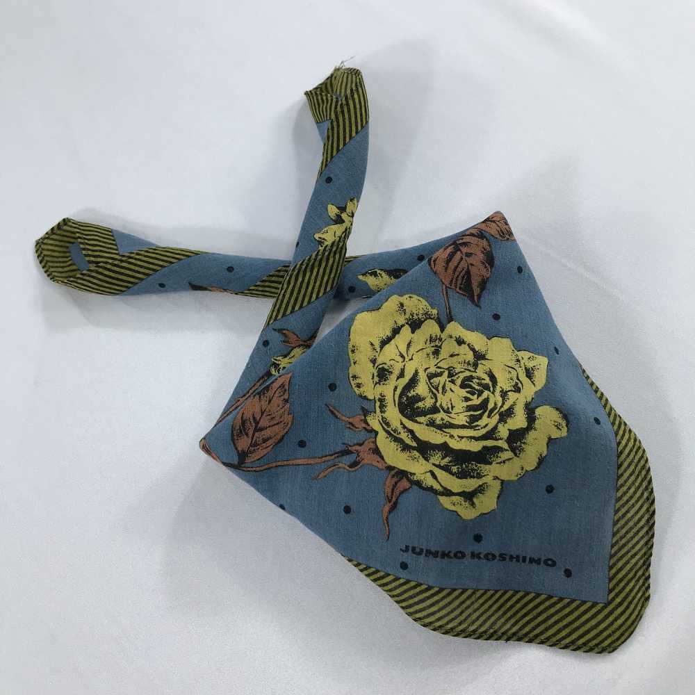 Vintage Junko Koshino Bandana/ Handkerchief / Nec… - image 2