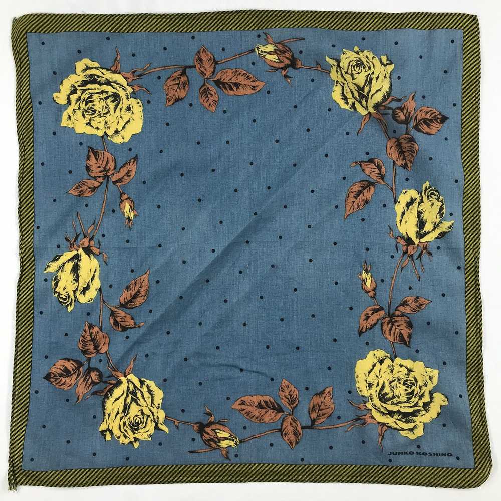 Vintage Junko Koshino Bandana/ Handkerchief / Nec… - image 3