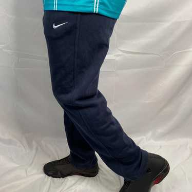 Nike Dry Nba New York Knicks Blue Sweat Pants Joggers Size XL AV1455 495