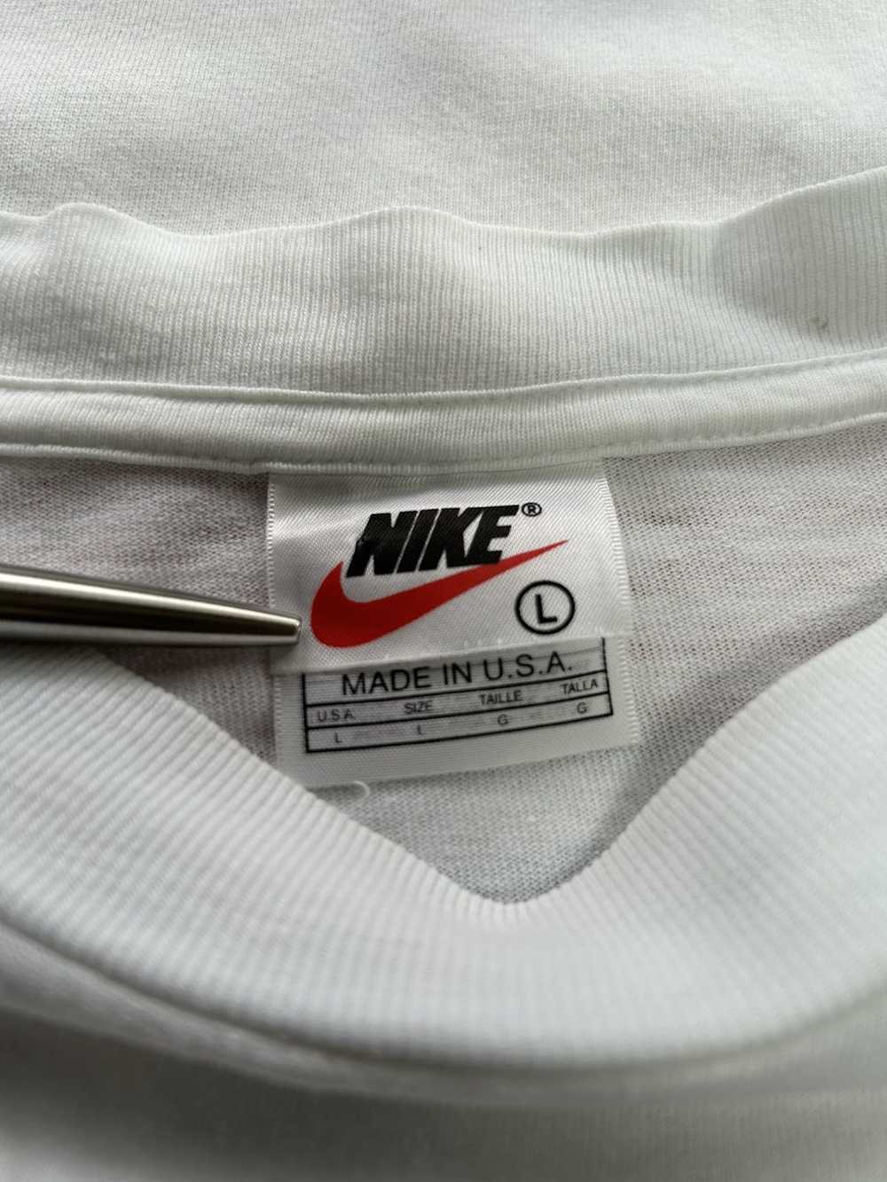 Made In Usa × Nike × Vintage Vintage 90’s Nike Wh… - image 8