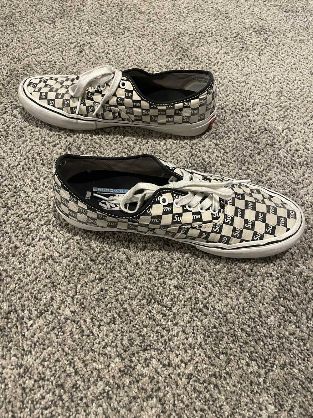 Supreme Supreme FW16 Vans Authentic Pro Checkered - image 5