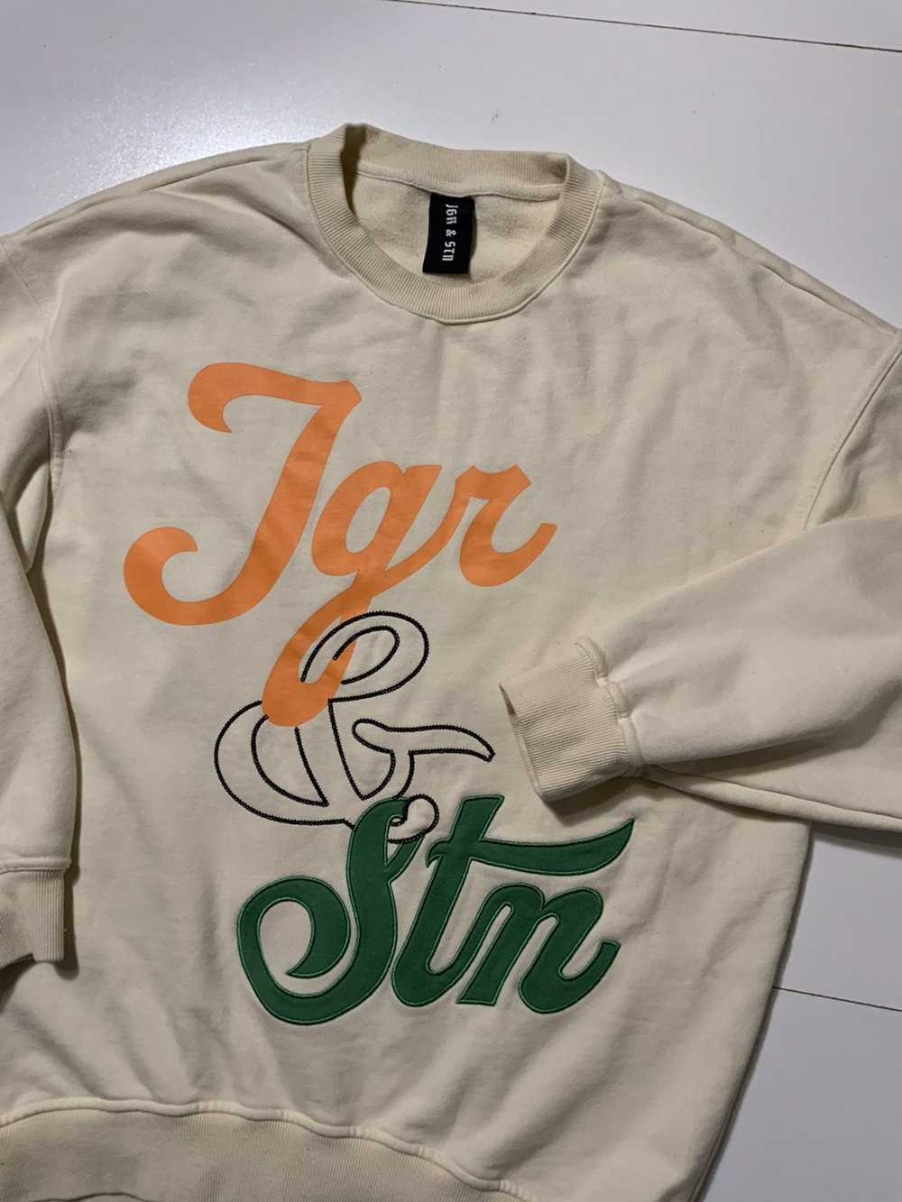 Streetwear Jagger & Stone JGR & STN Pullover Crew… - image 3