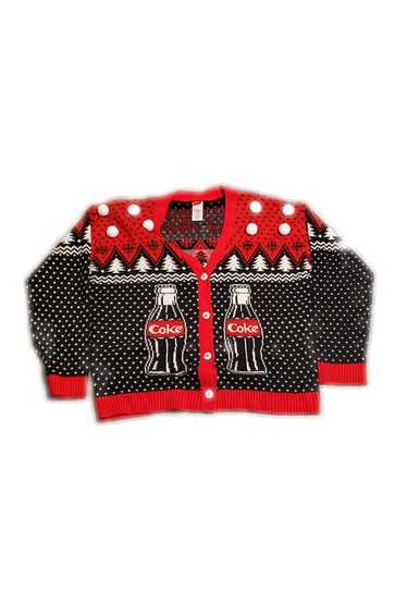 Coca Cola Coca-Cola/Coke Polar Bears Knit Cardigan