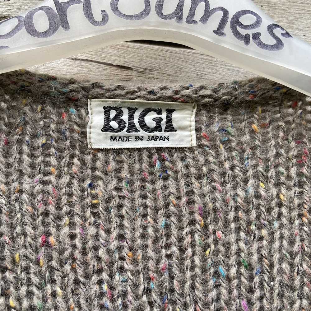 Bigi × Japanese Brand × Vintage Bigi Knitwear Car… - image 4