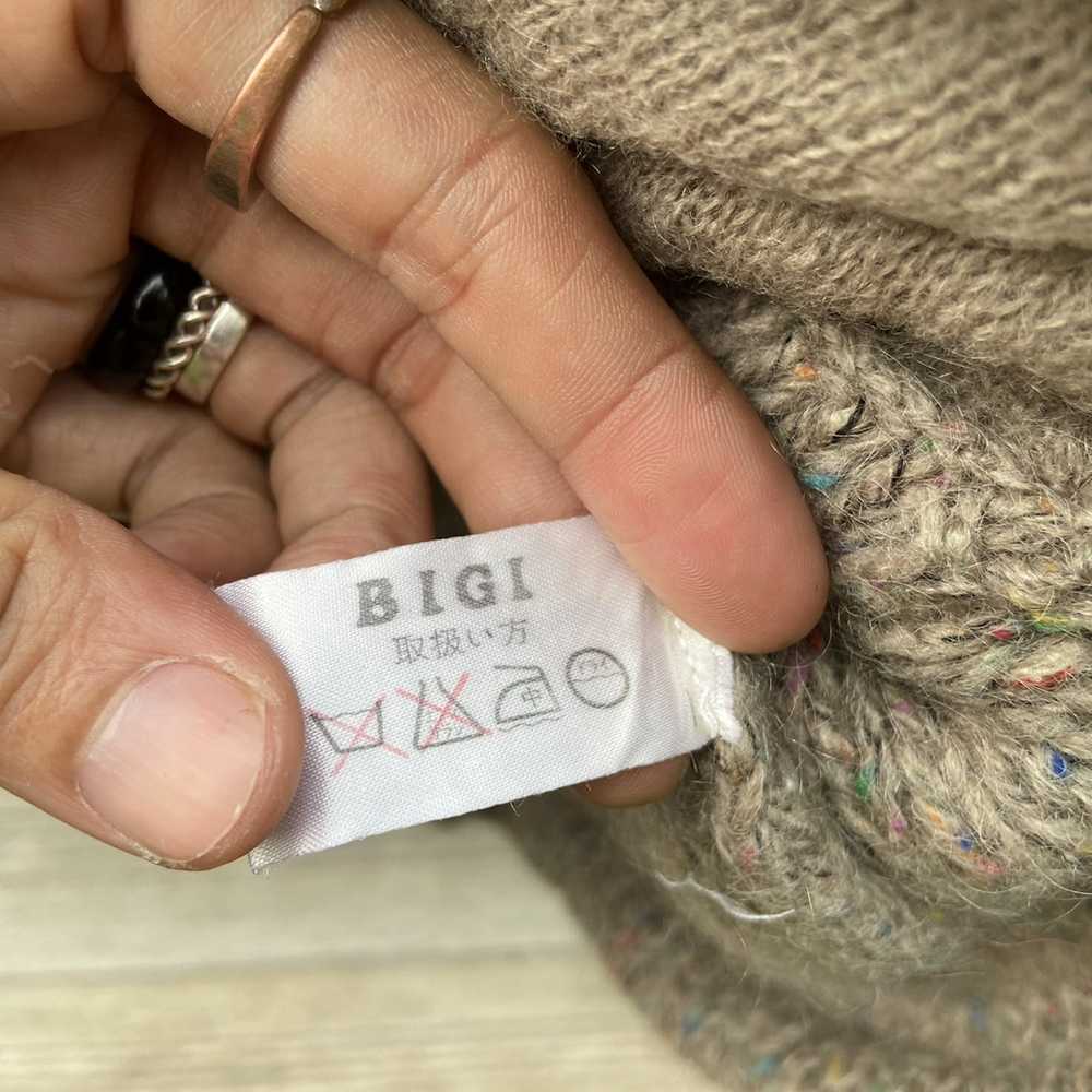 Bigi × Japanese Brand × Vintage Bigi Knitwear Car… - image 5