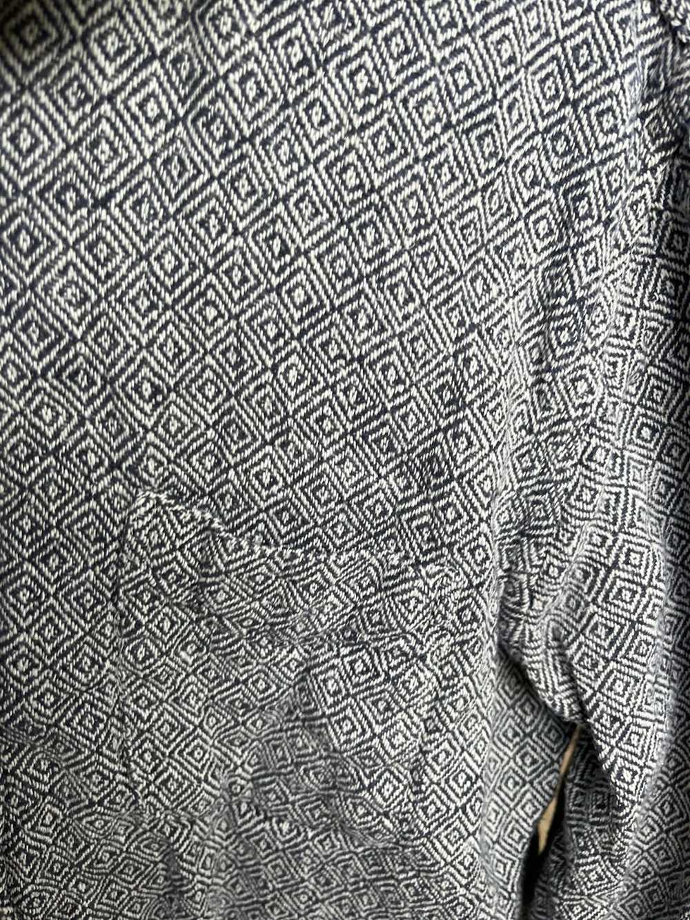 Steven Alan Steven Allen knit pattern button down - image 5