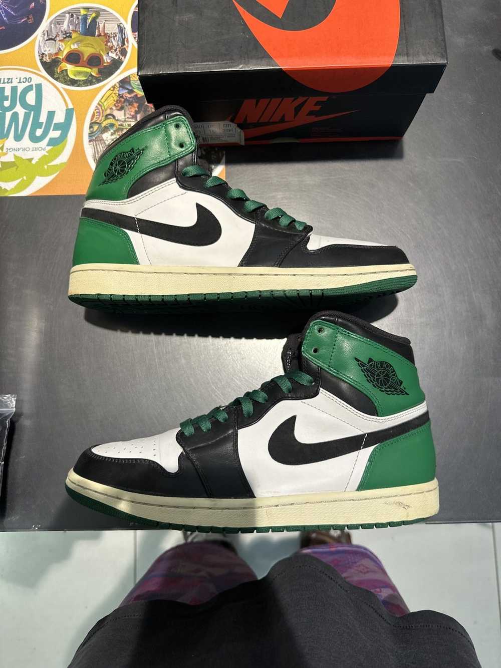 Jordan Brand Jordan 1 High Celtics - image 3