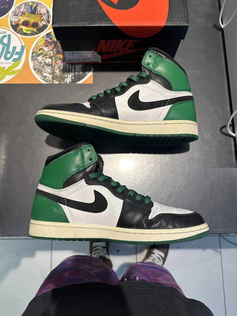 Jordan Brand Jordan 1 High Celtics - image 4