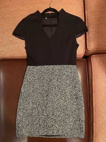 Theory Theory Black and Tweed Sheeth Dress