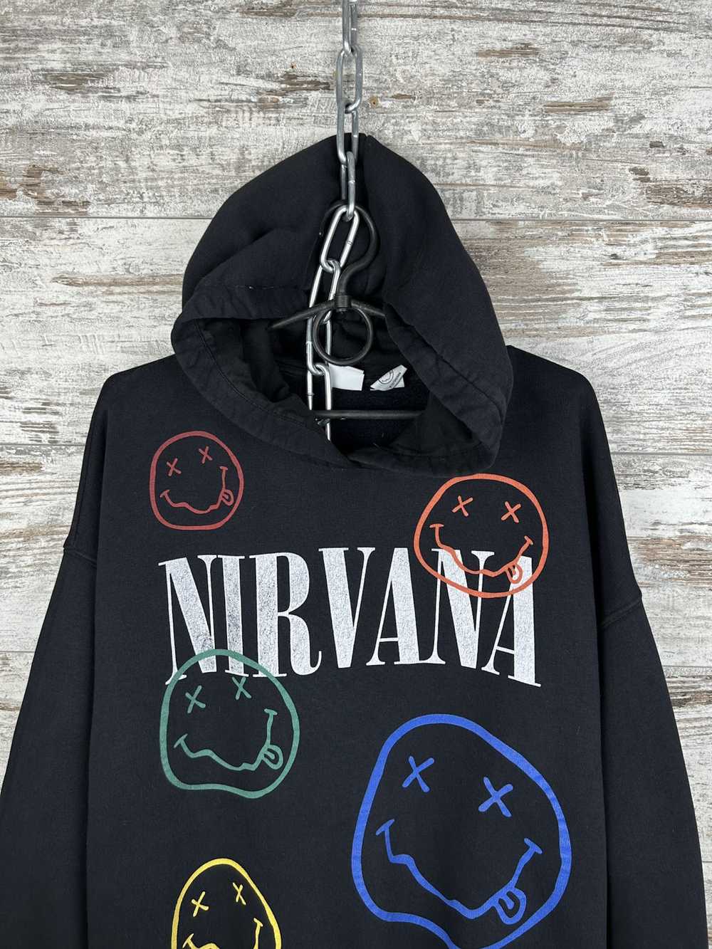 Nirvana × Rock Band × Vintage Mens Vintage Nirvan… - image 2