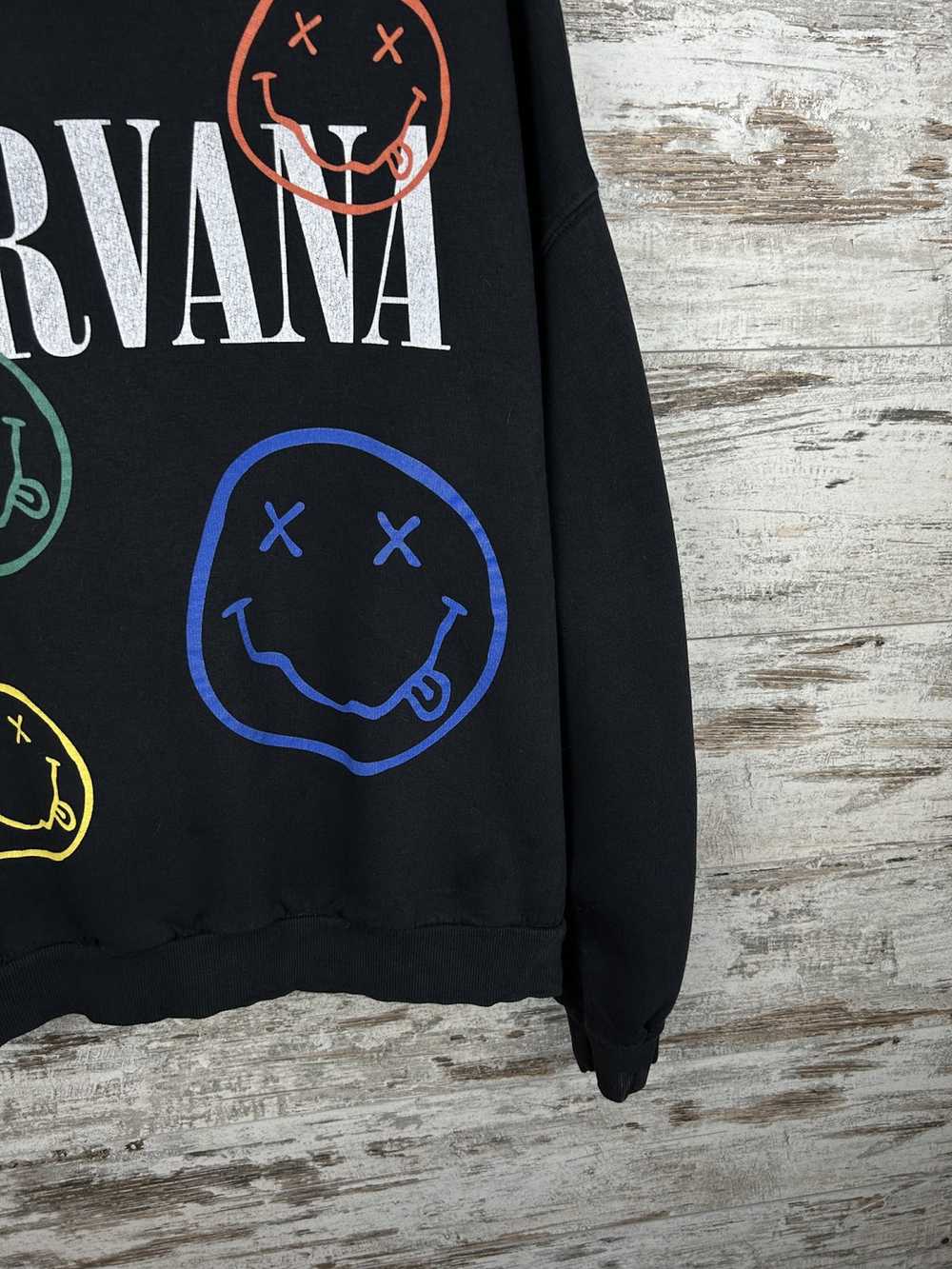 Nirvana × Rock Band × Vintage Mens Vintage Nirvan… - image 4