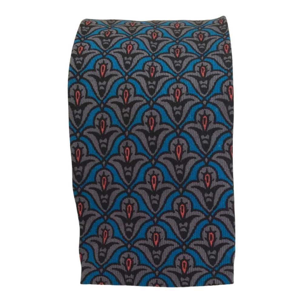 Emilio EMILIO PUCCI Blue Arabesque Print Silk Tie… - image 1