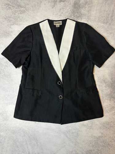 Chanel Chanel Boutique Silk Blazer Jacket Vintage… - image 1