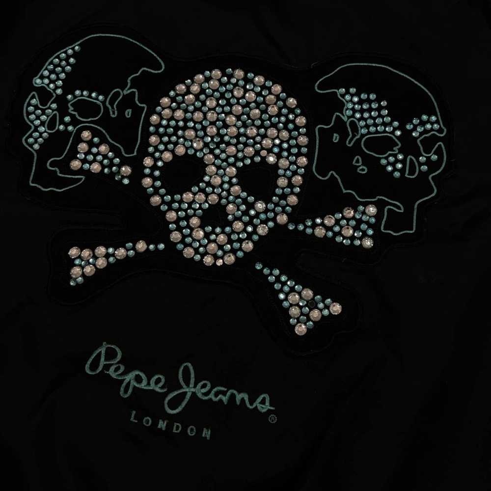 Pepe Jeans Vintage Pepe Jeans London Rhinestone S… - image 3