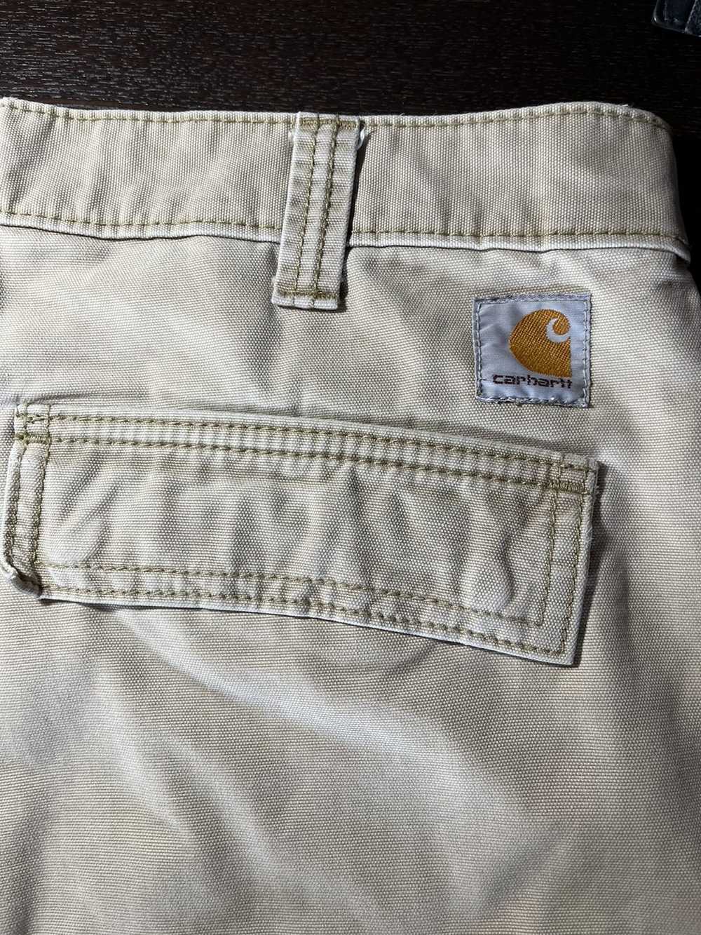 Carhartt Carhartt relaxed fit beige cargo pants - image 4