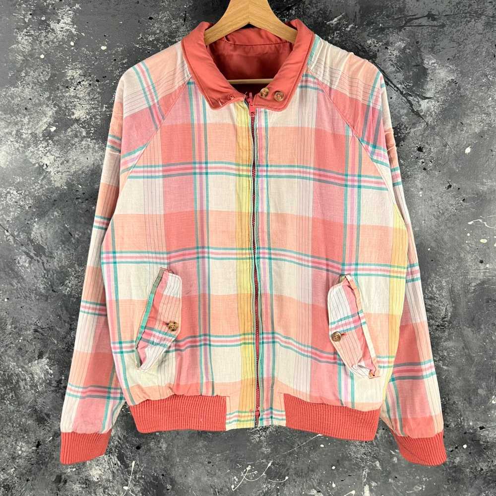 Vintage Vintage 90’s Reversible Plaid jacket - image 2