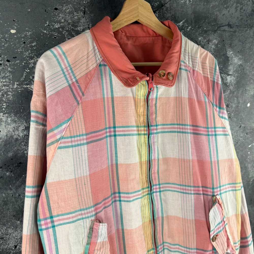 Vintage Vintage 90’s Reversible Plaid jacket - image 4