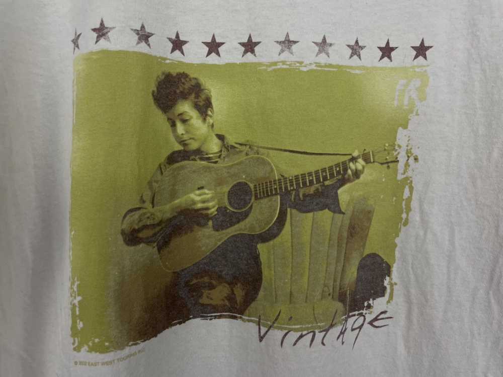 Band Tees × Vintage Vintage Y2K Bob Dylan Forever… - image 4
