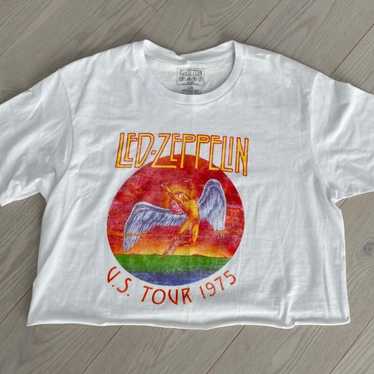 Other Led Zeppelin US Tour 1975 Wings Print Crop … - image 1