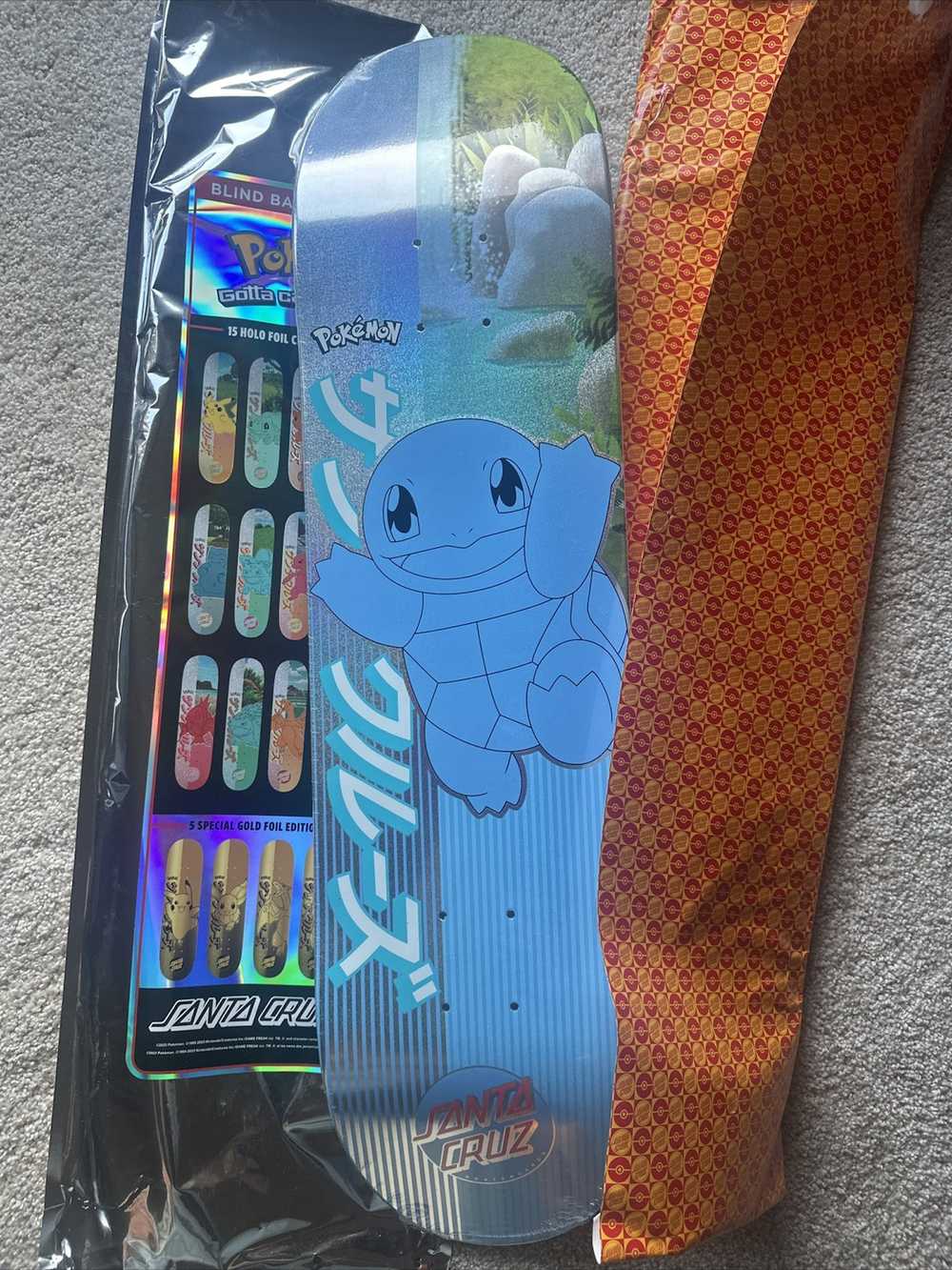 Santa cruz skateboards pok mon deck gem