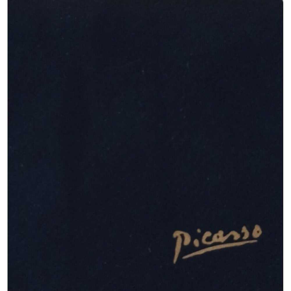 Picasso PABLO PICASSO Black Art Silk Tie 59"/ 4" … - image 4