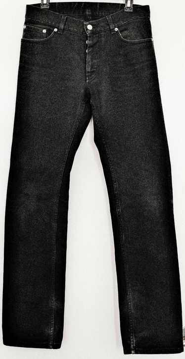 Helmut Lang Helmut Lang Waxed Black Denim