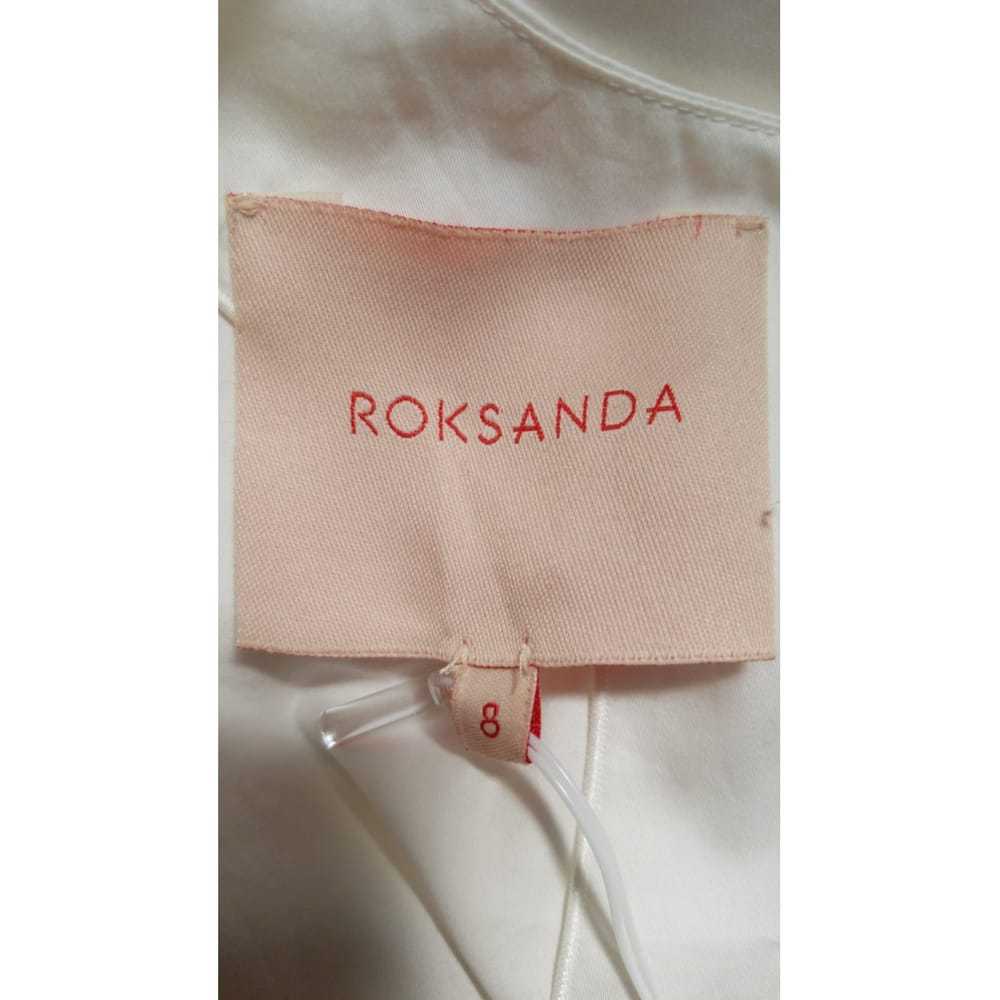 Roksanda White Cotton Top - image 5