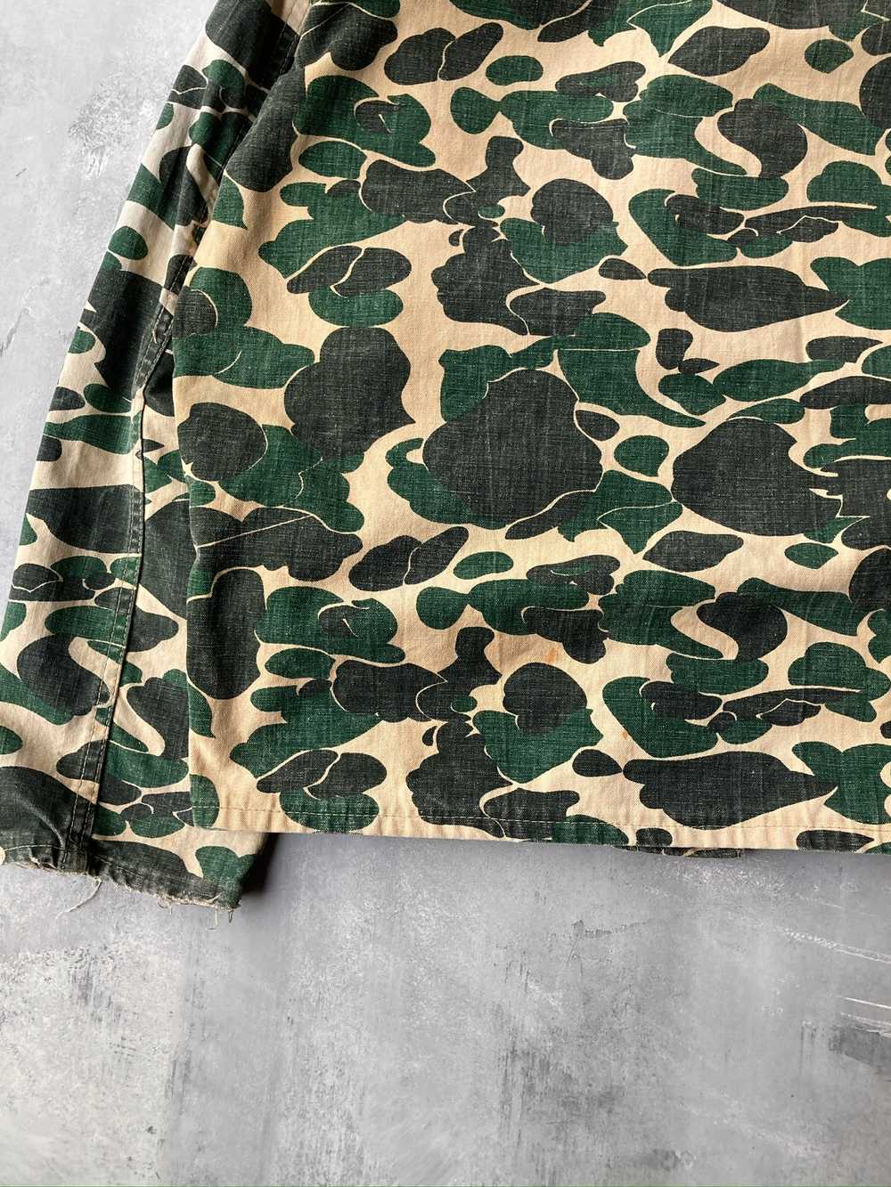 Camouflage Canvas Jacket 80's - XL - image 6