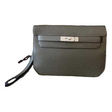 Hermès Kelly Depeches Leather Clutch Bag Black ref.503636 - Joli