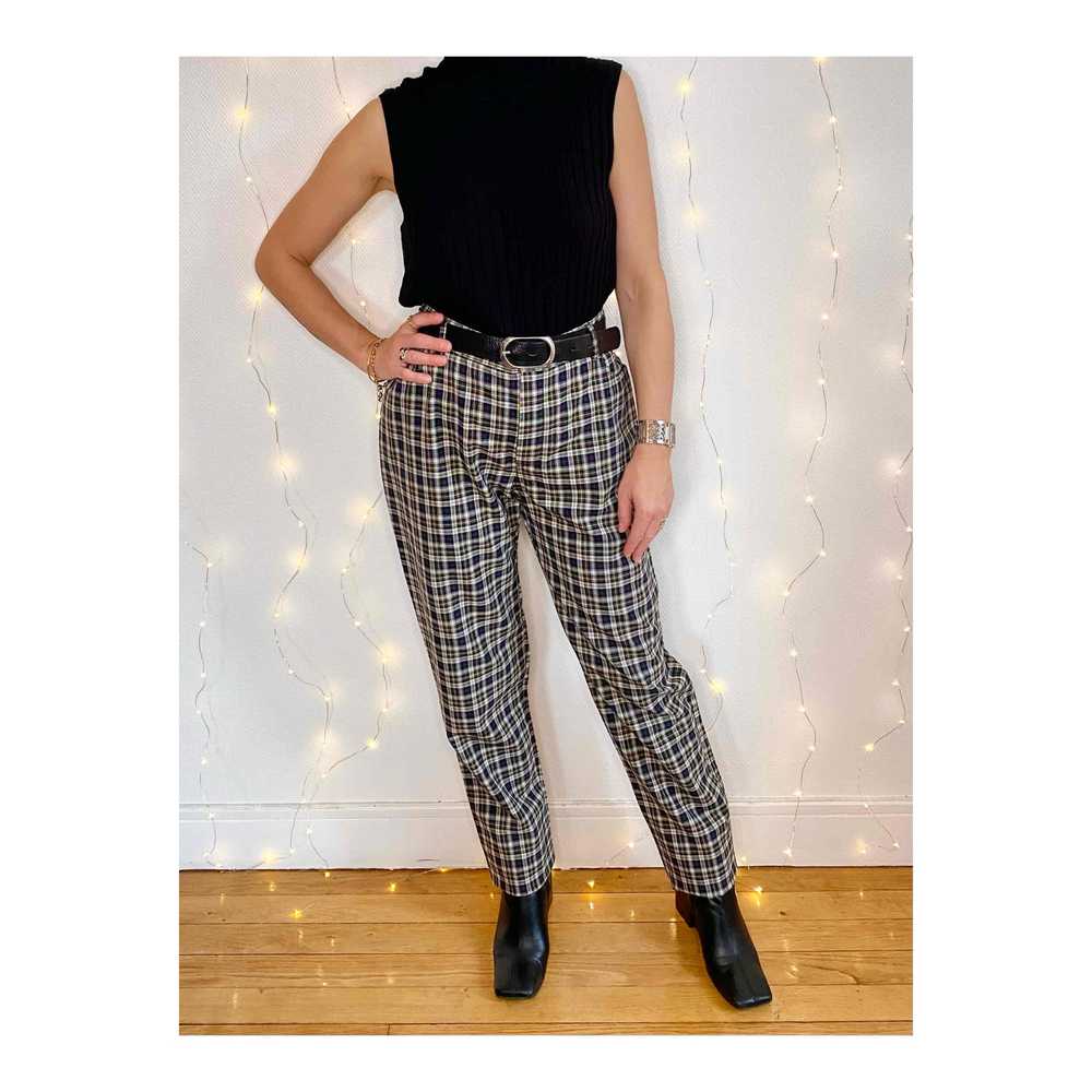 Checked pants - image 6