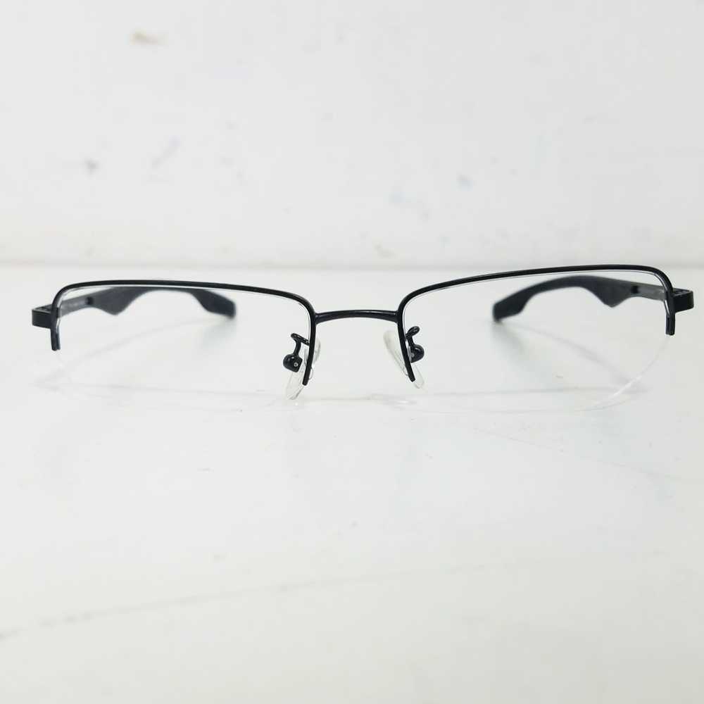 Prada Black Rectangle Rimless Eyeglasses Rx - image 2