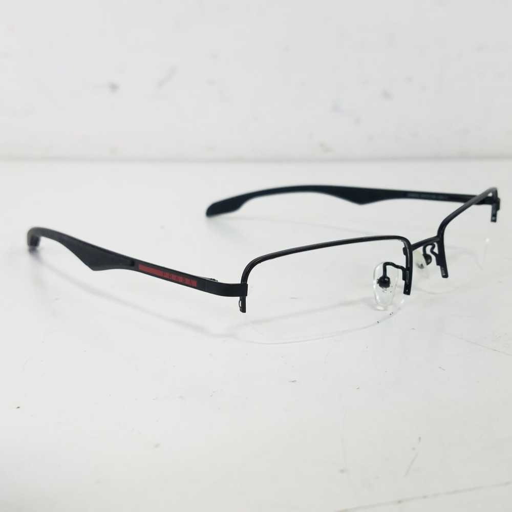 Prada Black Rectangle Rimless Eyeglasses Rx - image 3