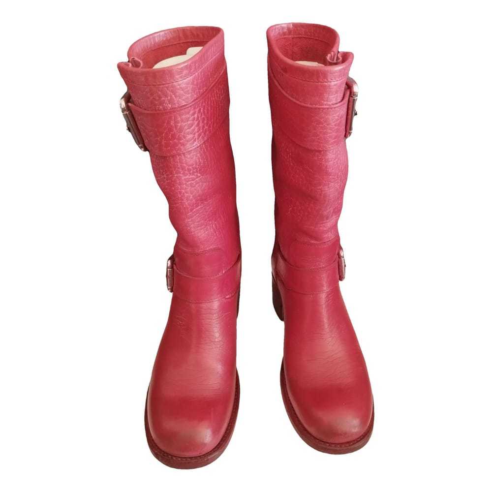 Free Lance Geronimo leather boots - image 1