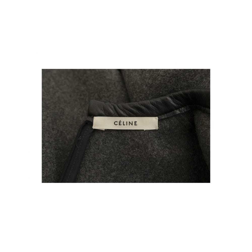 Celine Wool mini dress - image 4