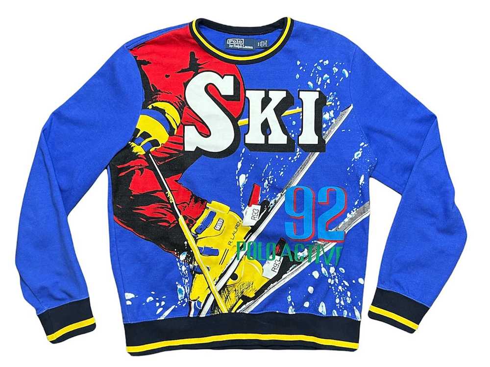 Vintage OG 1992 Ski Polo Ralph Lauren Sweatshirt … - image 1