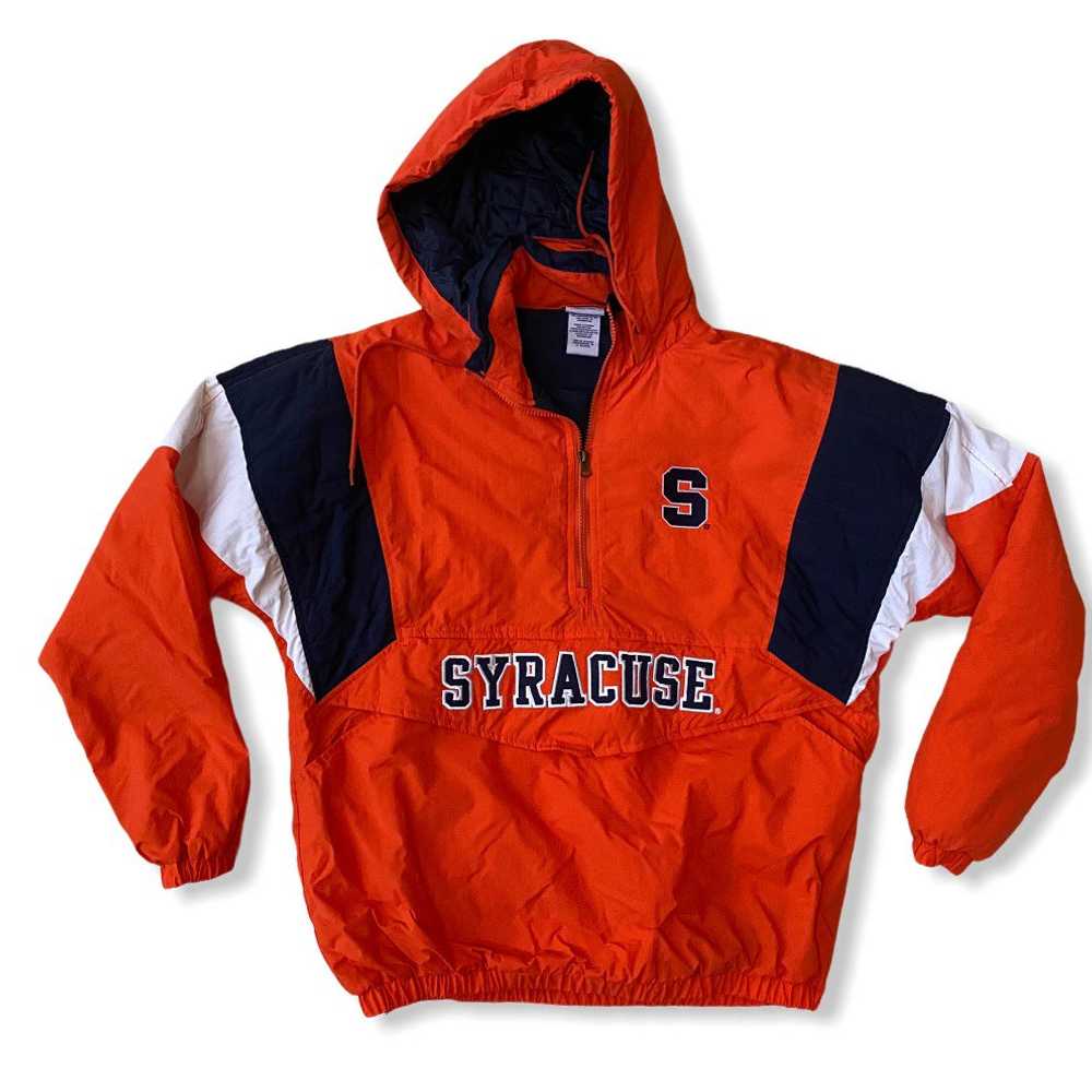 Vintage Style Syracuse University Pullover Coat (… - image 1