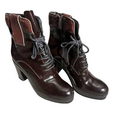 Guido Sgariglia Leather lace up boots - image 1