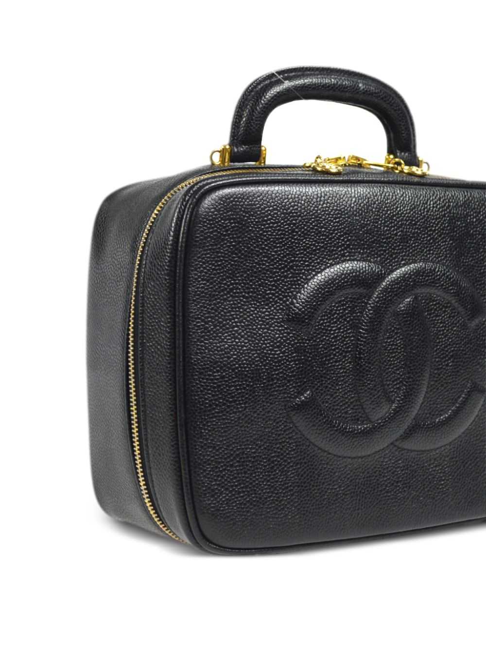 CHANEL Pre-Owned 1997 CC logo-embossed two-way va… - image 3