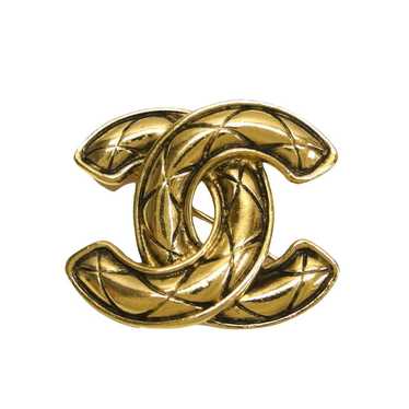 Buy CHANEL Brooch Cocomark Accessory GP (gold plated) / 096712