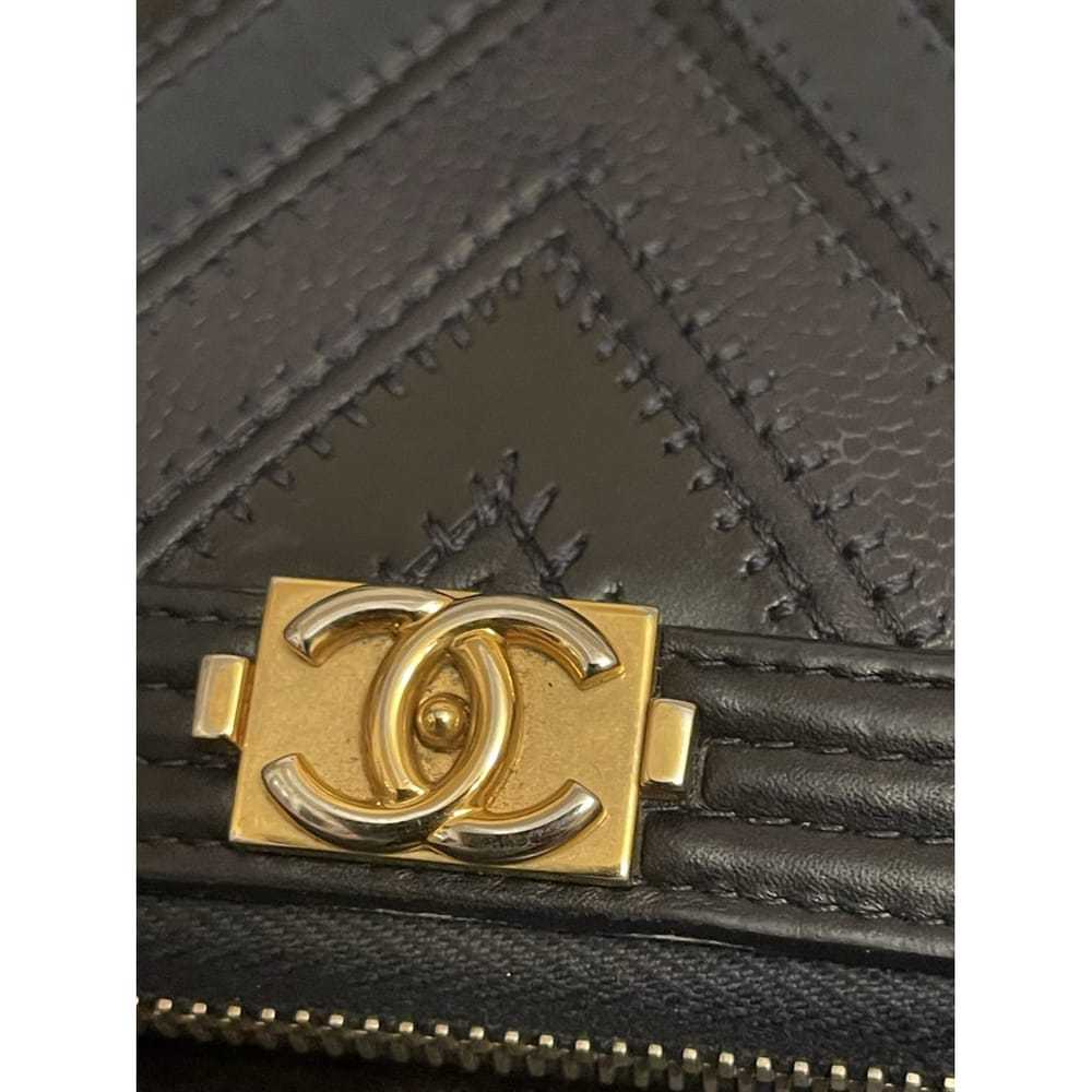 Chanel Boy leather wallet - image 2