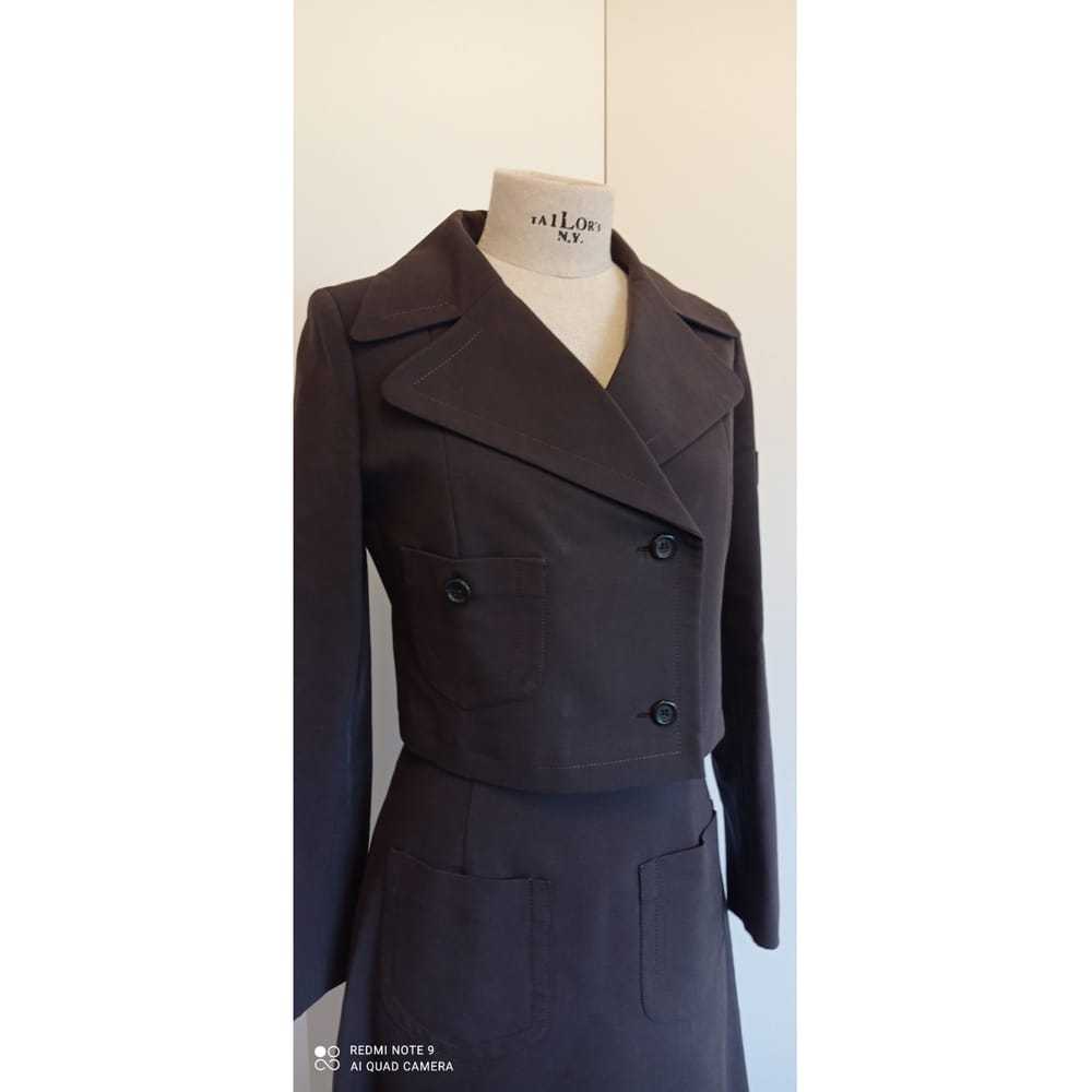 Anna Molinari Wool skirt suit - image 6