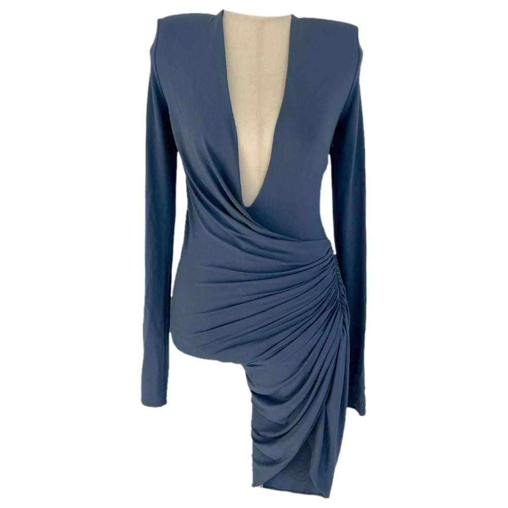 【関税込み】ALEXANDRE VAUTHIER V-neck jersey dress ALEXANDRE VAUTHIER Embellished gathered stretch-jersey dress