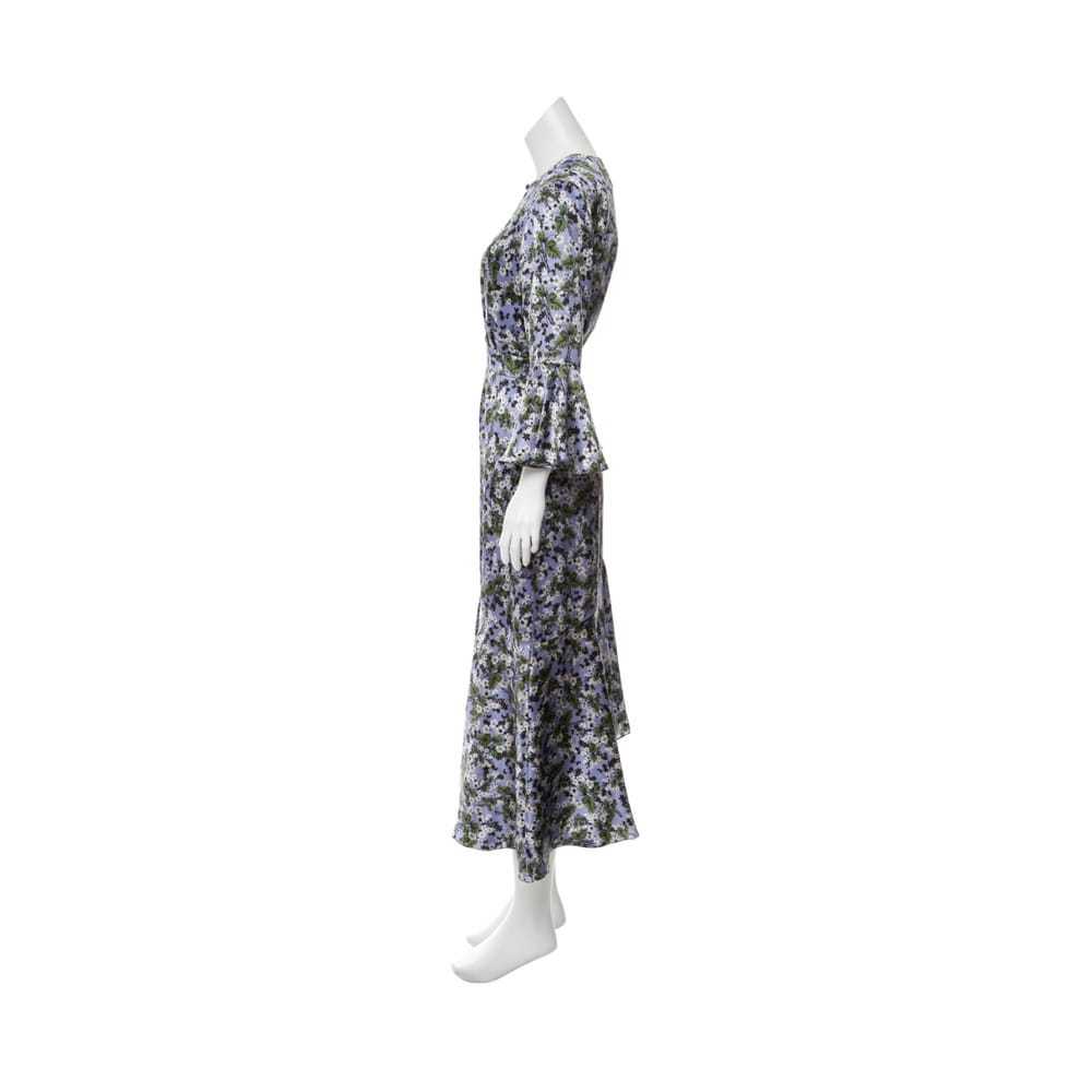 Erdem Silk mid-length dress - image 4