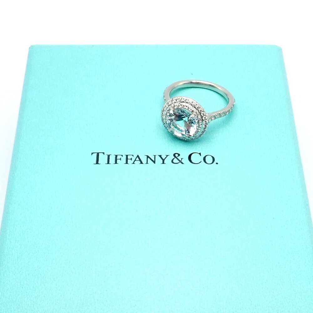 Tiffany & Co. Tiffany & Co Diamond Aquamarine Sol… - image 4